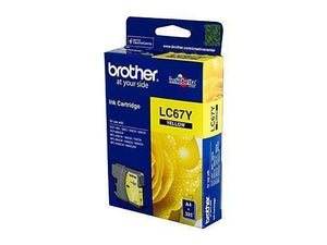 Brother LC67 Yellow Ink Cartridge