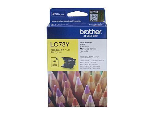 Brother LC73 Yellow Ink Cartridge