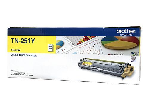 Brother TN-251Y Yellow Toner Cartridge